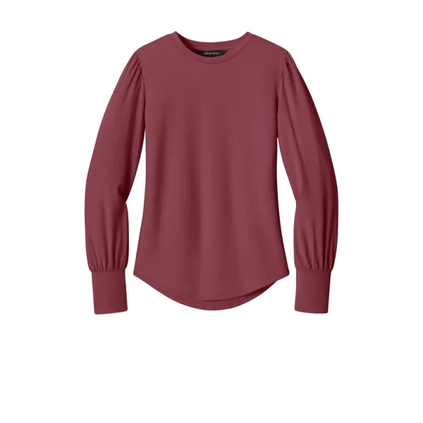 Mercer+Mettle Women's Stretch Jersey Long Sleeve Blouson Top - Mercer+Mettle Women's Stretch Jersey Long Sleeve Blouson Top - Image 12 of 29