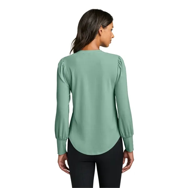 Mercer+Mettle Women's Stretch Jersey Long Sleeve Blouson Top - Mercer+Mettle Women's Stretch Jersey Long Sleeve Blouson Top - Image 15 of 29
