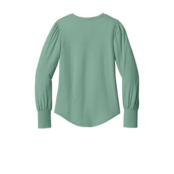 Mercer+Mettle Women's Stretch Jersey Long Sleeve Blouson Top - Mercer+Mettle Women's Stretch Jersey Long Sleeve Blouson Top - Image 18 of 29