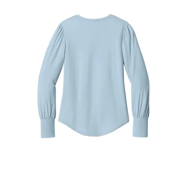 Mercer+Mettle Women's Stretch Jersey Long Sleeve Blouson Top - Mercer+Mettle Women's Stretch Jersey Long Sleeve Blouson Top - Image 24 of 29