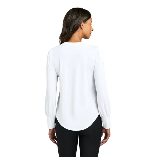 Mercer+Mettle Women's Stretch Jersey Long Sleeve Blouson Top - Mercer+Mettle Women's Stretch Jersey Long Sleeve Blouson Top - Image 26 of 29