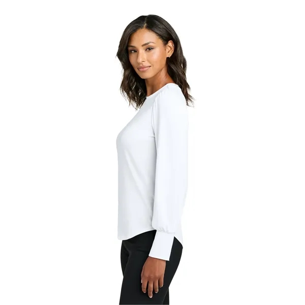 Mercer+Mettle Women's Stretch Jersey Long Sleeve Blouson Top - Mercer+Mettle Women's Stretch Jersey Long Sleeve Blouson Top - Image 27 of 29