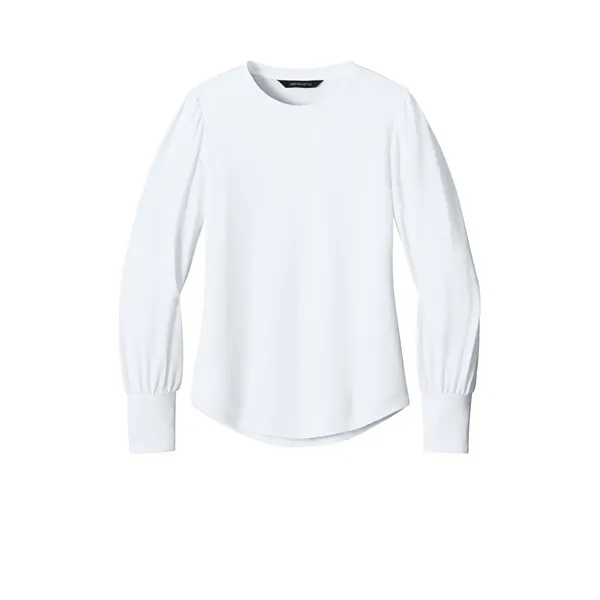 Mercer+Mettle Women's Stretch Jersey Long Sleeve Blouson Top - Mercer+Mettle Women's Stretch Jersey Long Sleeve Blouson Top - Image 28 of 29