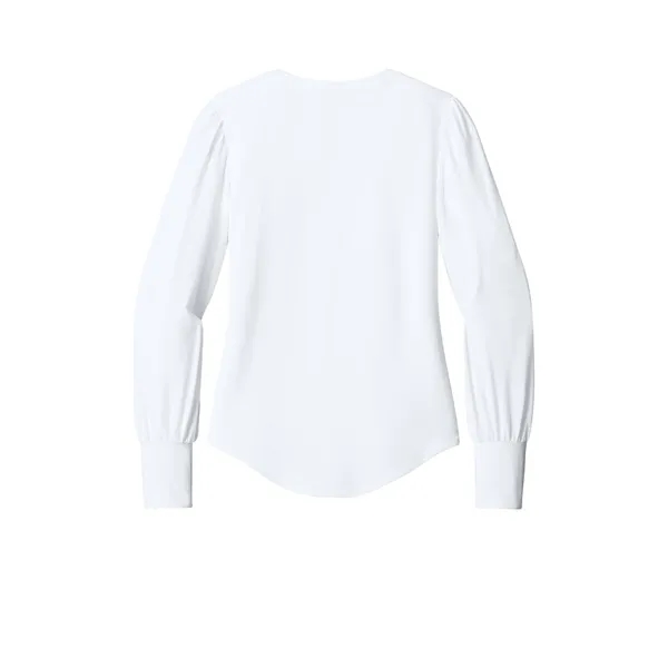 Mercer+Mettle Women's Stretch Jersey Long Sleeve Blouson Top - Mercer+Mettle Women's Stretch Jersey Long Sleeve Blouson Top - Image 29 of 29
