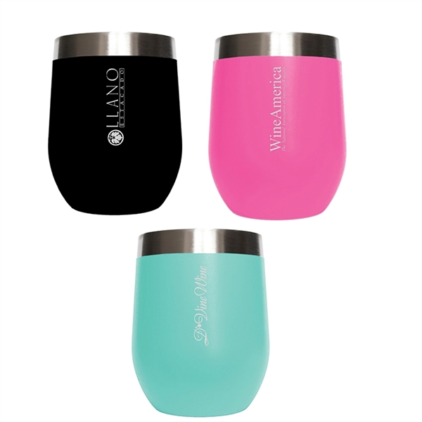 Husky Wine Glass Tumbler Plum Grove