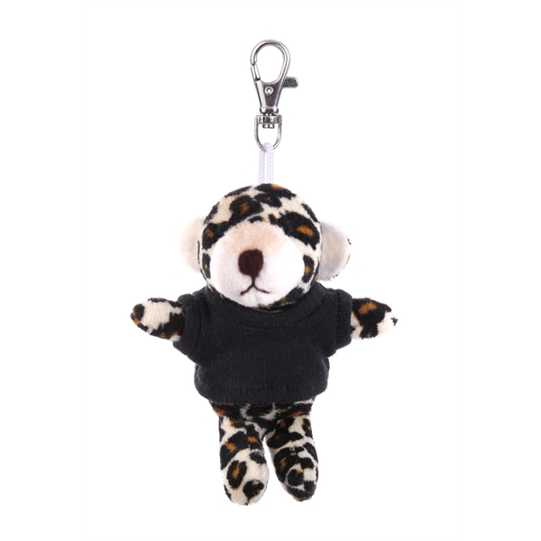 Soft Plush Tiger Keychain with Tee - Soft Plush Tiger Keychain with Tee - Image 12 of 13