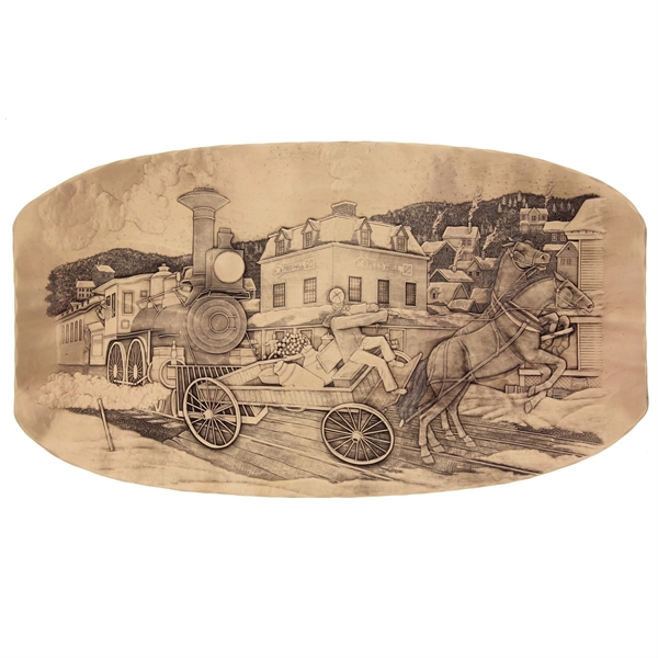 Breezewood Elongated Metal CommemorativeTray - Breezewood Elongated Metal CommemorativeTray - Image 2 of 5