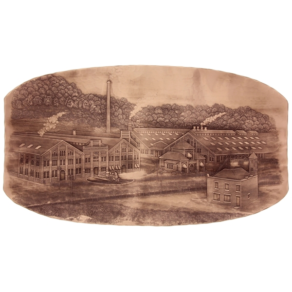 Breezewood Elongated Metal CommemorativeTray - Breezewood Elongated Metal CommemorativeTray - Image 3 of 5