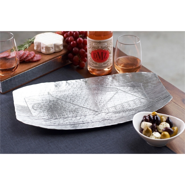 Breezewood Elongated Metal CommemorativeTray - Breezewood Elongated Metal CommemorativeTray - Image 4 of 5