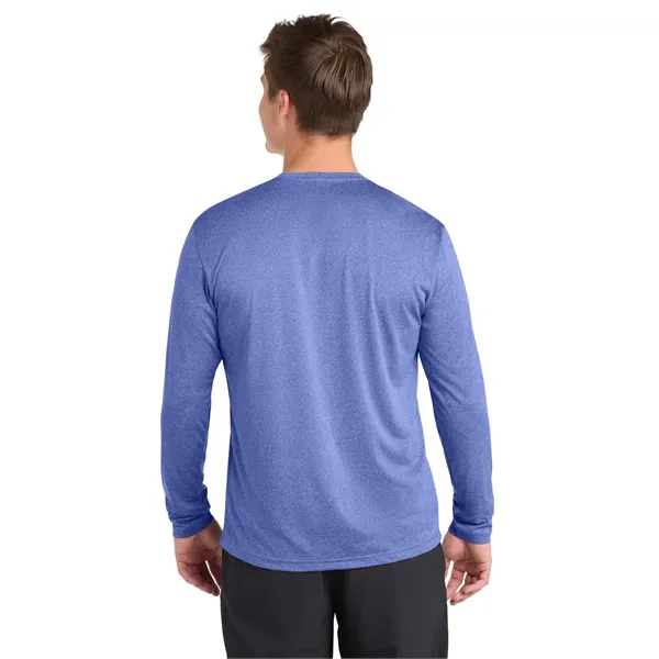 Sport-Tek Long Sleeve Heather Contender Tee. - Sport-Tek Long Sleeve Heather Contender Tee. - Image 11 of 24