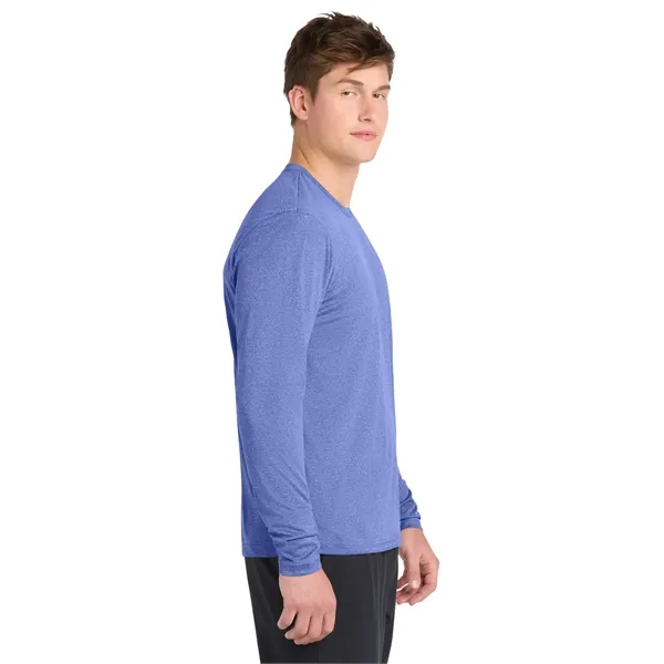 Sport-Tek Long Sleeve Heather Contender Tee. - Sport-Tek Long Sleeve Heather Contender Tee. - Image 12 of 24