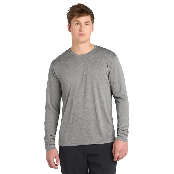 Sport-Tek Long Sleeve Heather Contender Tee. - Sport-Tek Long Sleeve Heather Contender Tee. - Image 14 of 24