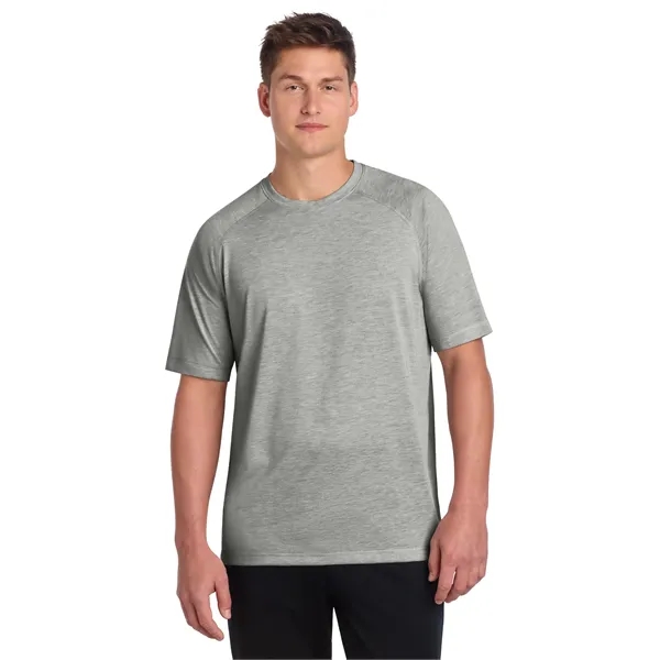 Sport-Tek PosiCharge Tri-Blend Wicking Raglan Tee. - Sport-Tek PosiCharge Tri-Blend Wicking Raglan Tee. - Image 18 of 64