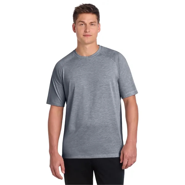 Sport-Tek PosiCharge Tri-Blend Wicking Raglan Tee. - Sport-Tek PosiCharge Tri-Blend Wicking Raglan Tee. - Image 31 of 64