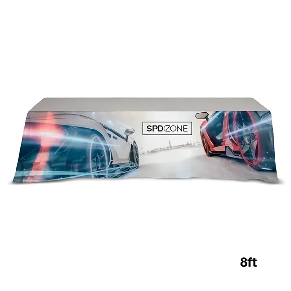 Custom DisplaySplash 8' Table Throw