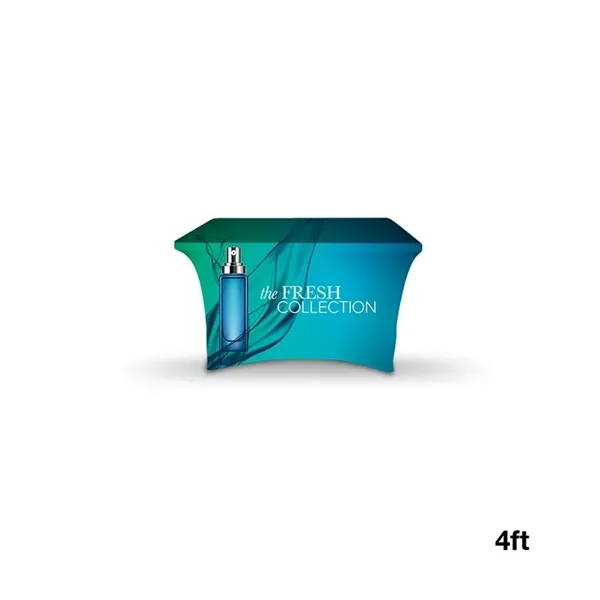 Custom DisplaySplash 4' Stretch Table Cover
