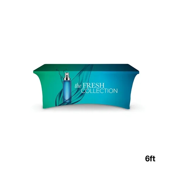 Custom DisplaySplash 6' Stretch Table Cover