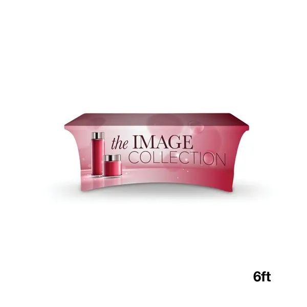 DisplaySplash 6' Stretch, Open Back Table Cover - DisplaySplash 6' Stretch, Open Back Table Cover - Image 6 of 9