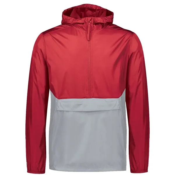 Holloway Men's Packable Quarter-Zip Jacket - Holloway Men's Packable Quarter-Zip Jacket - Image 32 of 34