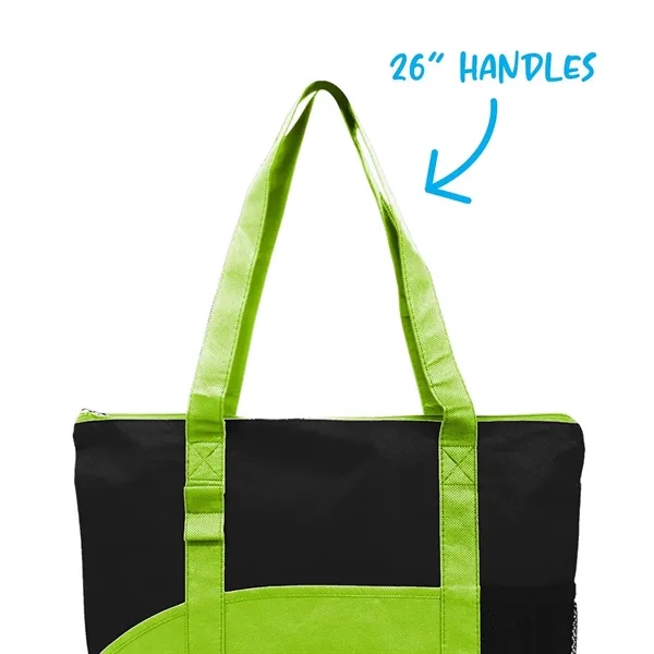 Good Value™ Poly Pro Pocket Tote - Good Value™ Poly Pro Pocket Tote - Image 0 of 28