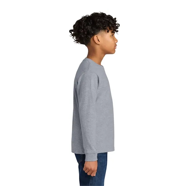 Next Level Apparel Youth Cotton Long Sleeve Tee