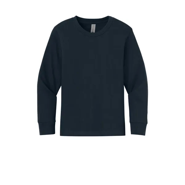 Next Level Apparel Youth Cotton Long Sleeve Tee
