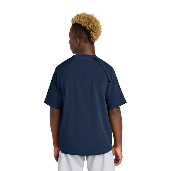 Sport-Tek Youth Repeat 1/2-Zip Short Sleeve Jacket