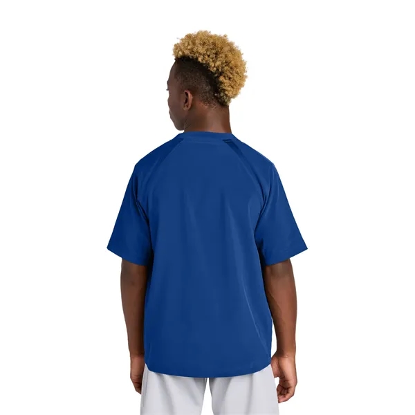 Sport-Tek Youth Repeat 1/2-Zip Short Sleeve Jacket