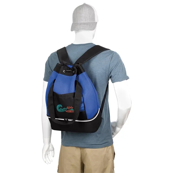 Atchison® Brightwater Dual-Compartment Tote-Pack Cooler - Atchison® Brightwater Dual-Compartment Tote-Pack Cooler - Image 4 of 20