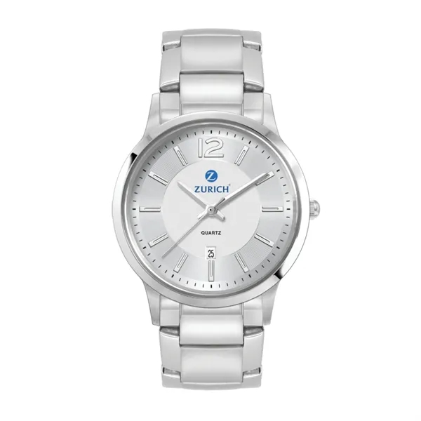 Custom Watch Creations 31.5MM, 3 HAND WITH DATE, 2 TONE STAINLES...