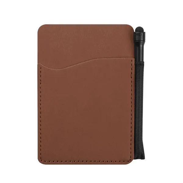 Executive Cell Phone Wallet with Pen - Executive Cell Phone Wallet with Pen - Image 3 of 12