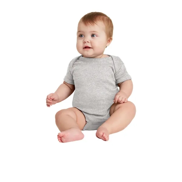 Rabbit Skins Infant Short Sleeve Baby Rib Bodysuit. - Rabbit Skins Infant Short Sleeve Baby Rib Bodysuit. - Image 15 of 89