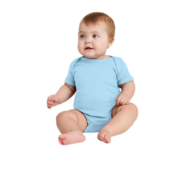 Rabbit Skins Infant Short Sleeve Baby Rib Bodysuit. - Rabbit Skins Infant Short Sleeve Baby Rib Bodysuit. - Image 36 of 89
