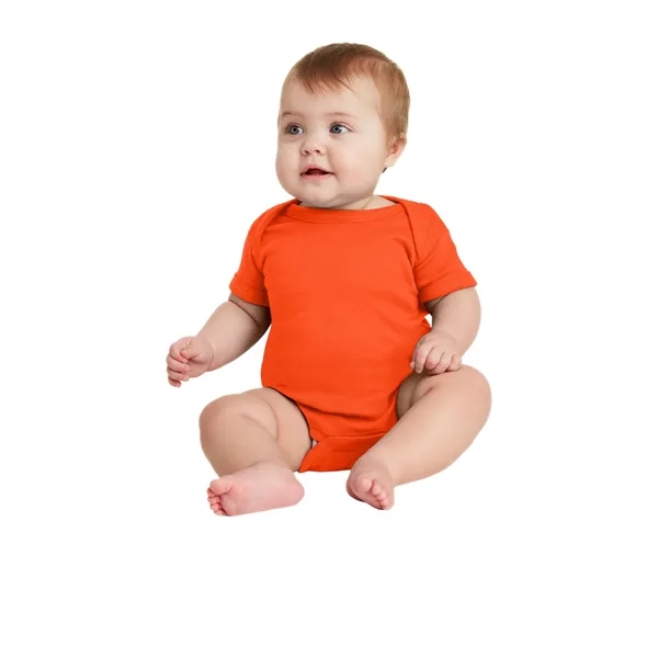 Rabbit Skins Infant Short Sleeve Baby Rib Bodysuit. - Rabbit Skins Infant Short Sleeve Baby Rib Bodysuit. - Image 46 of 89