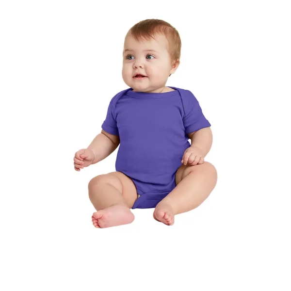 Rabbit Skins Infant Short Sleeve Baby Rib Bodysuit. - Rabbit Skins Infant Short Sleeve Baby Rib Bodysuit. - Image 56 of 89