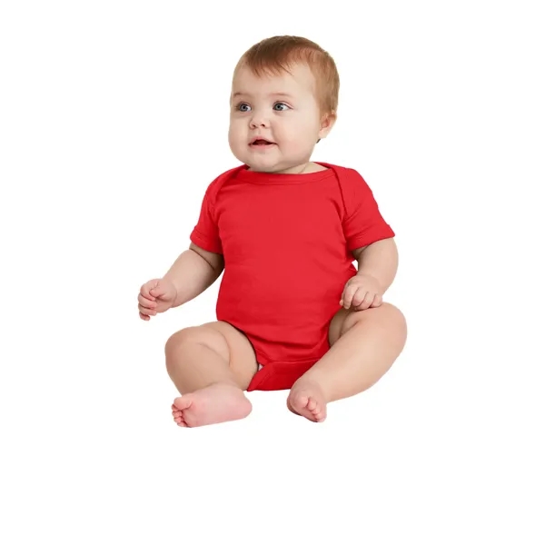 Rabbit Skins Infant Short Sleeve Baby Rib Bodysuit. - Rabbit Skins Infant Short Sleeve Baby Rib Bodysuit. - Image 61 of 89