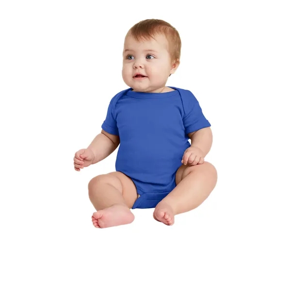 Rabbit Skins Infant Short Sleeve Baby Rib Bodysuit. - Rabbit Skins Infant Short Sleeve Baby Rib Bodysuit. - Image 66 of 89