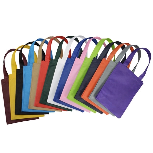 Promotional Payson Non-Woven Mini Tote Bag - 12" x 9" - Promotional Payson Non-Woven Mini Tote Bag - 12" x 9" - Image 4 of 5