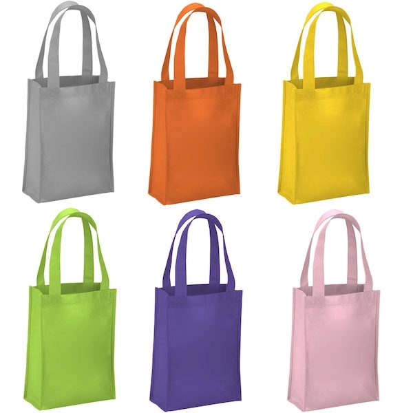 Promotional Payson Non-Woven Mini Tote Bag - 12" x 9" - Promotional Payson Non-Woven Mini Tote Bag - 12" x 9" - Image 2 of 5