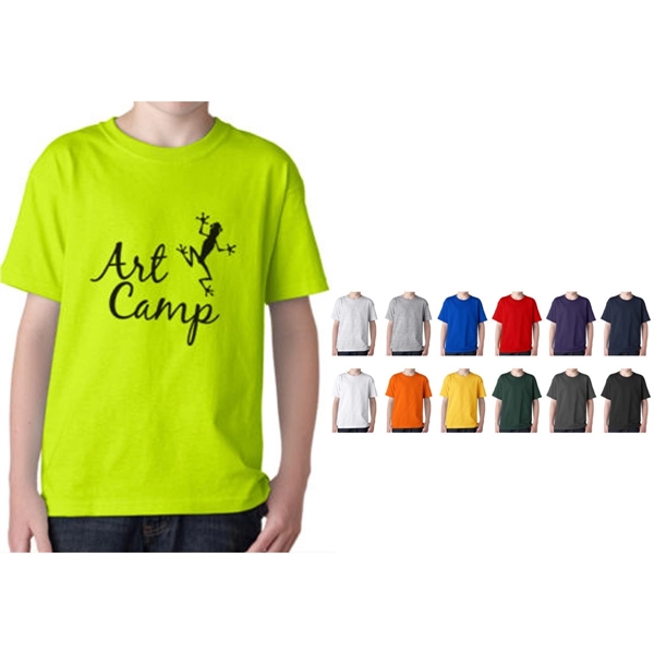 Gildan Youth Heavy Cotton T-Shirt - Colors - Gildan Youth Heavy Cotton T-Shirt - Colors - Image 0 of 12