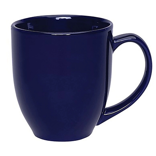 15oz.Ceramic Dishwasher-Safe Bistro Mug w/ Handle for Coffee - 15oz.Ceramic Dishwasher-Safe Bistro Mug w/ Handle for Coffee - Image 6 of 9