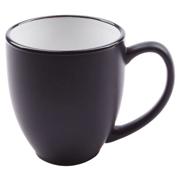 15 oz. Two Tone Matted Bistro Mug - 15 oz. Two Tone Matted Bistro Mug - Image 1 of 12