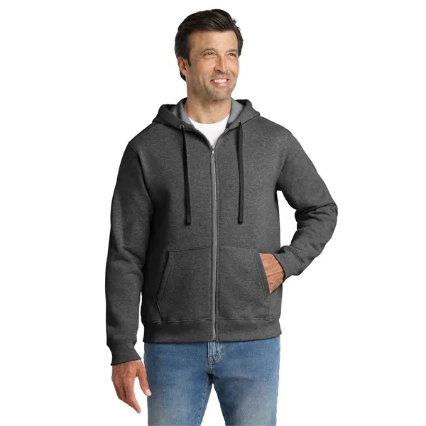 Volunteer Knitwear Chore Fleece Full-Zip Hoodie - Volunteer Knitwear Chore Fleece Full-Zip Hoodie - Image 0 of 14
