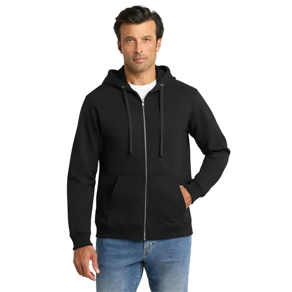 Volunteer Knitwear Chore Fleece Full-Zip Hoodie - Volunteer Knitwear Chore Fleece Full-Zip Hoodie - Image 4 of 14