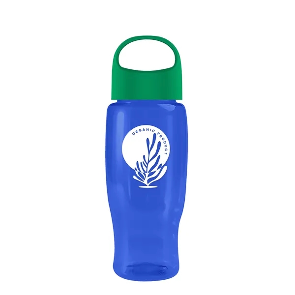 Garyline® Poly+ Recycled Bottle with Oval Crest Lid - 27 oz.