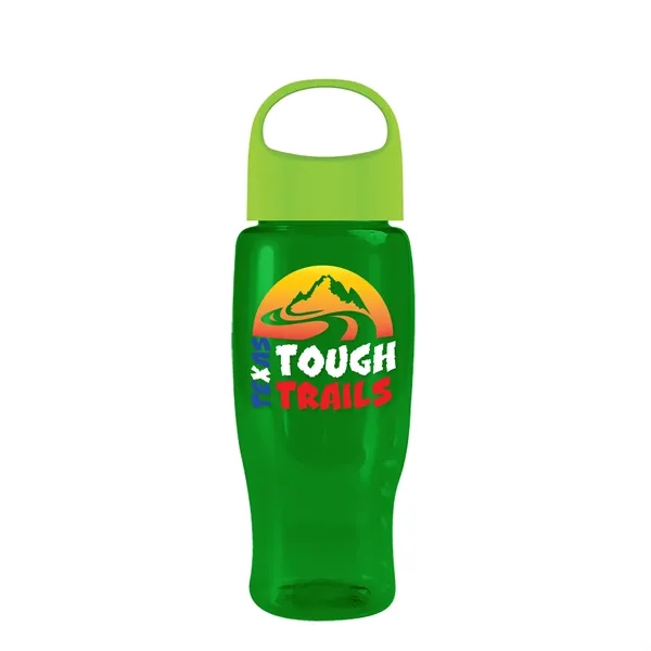 Garyline® Poly+ Recycled Bottle with Oval Crest Lid - 27 oz.
