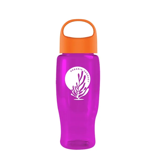 Garyline® Poly+ Recycled Bottle with Oval Crest Lid - 27 oz.
