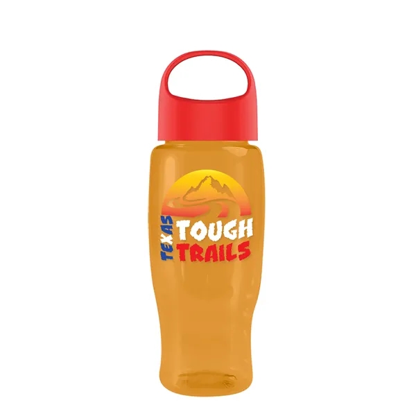 Garyline® Poly+ Recycled Bottle with Oval Crest Lid - 27 oz.