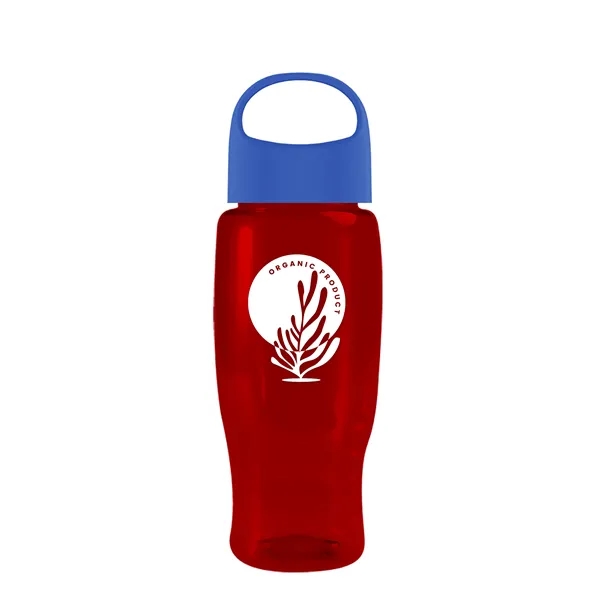 Garyline® Poly+ Recycled Bottle with Oval Crest Lid - 27 oz.