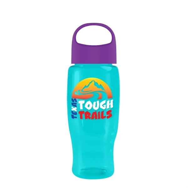 Garyline® Poly+ Recycled Bottle with Oval Crest Lid - 27 oz.